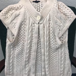 Ladies Button Sweater